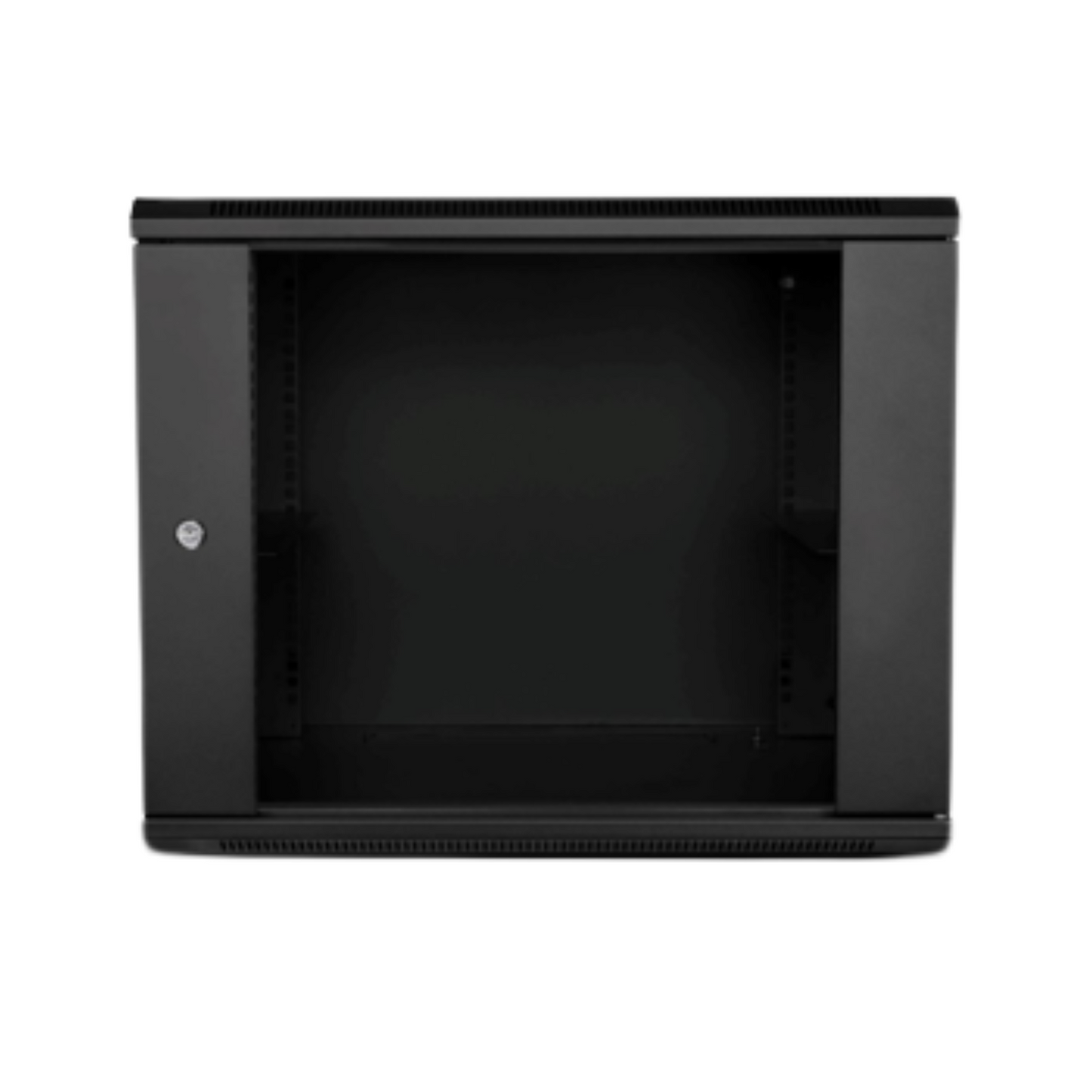 9U Wall Mounted Data Cabinet / Data Rack | 450mm Deep – Black