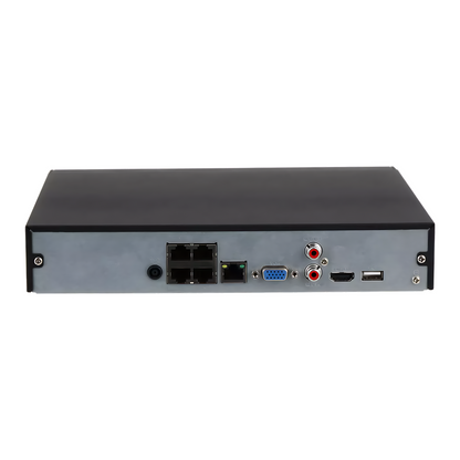 Dahua DHI-NVR2104HS-P-I2 4 Channel WizSense Network Video Recorder | Smart NVR with AI Detection