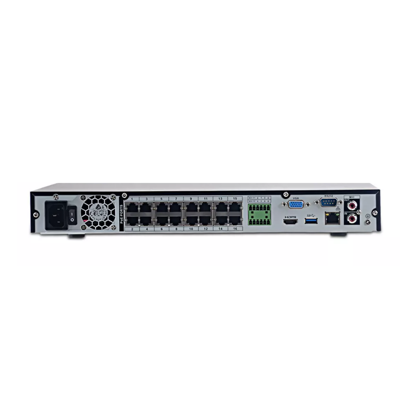 Dahua DHI-NVR5416-16P-EI 16-Channel 1.5U WizSense Network Video Recorder | AI-Powered PoE NVR