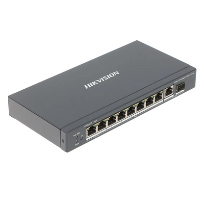 Hikvision 8-Port Unmanaged Fast PoE Switch DS-3E0510HP-E – Reliable &amp; Efficient Power Distribution