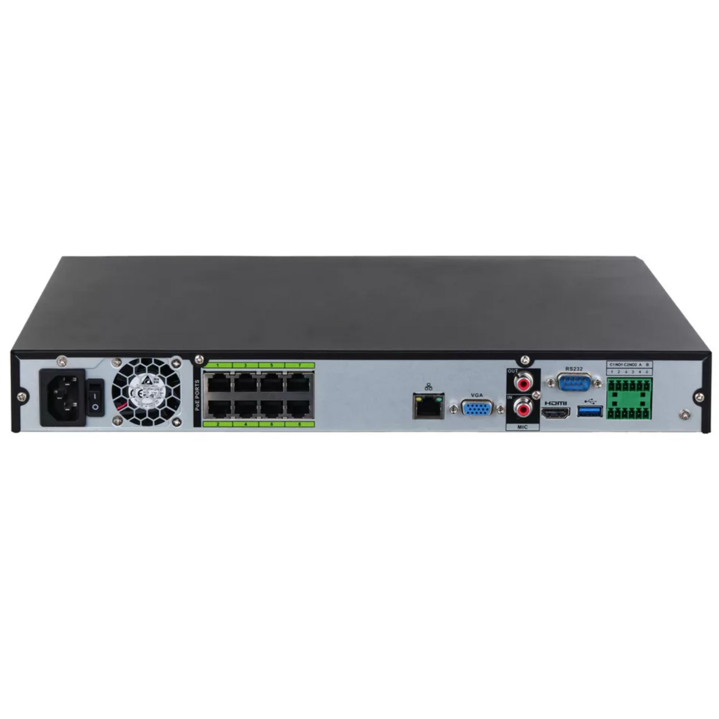 Dahua DHI-NVR5208-8P-EI 8-Channel AI Pro Network Video Recorder | Advanced AI-Powered PoE NVR