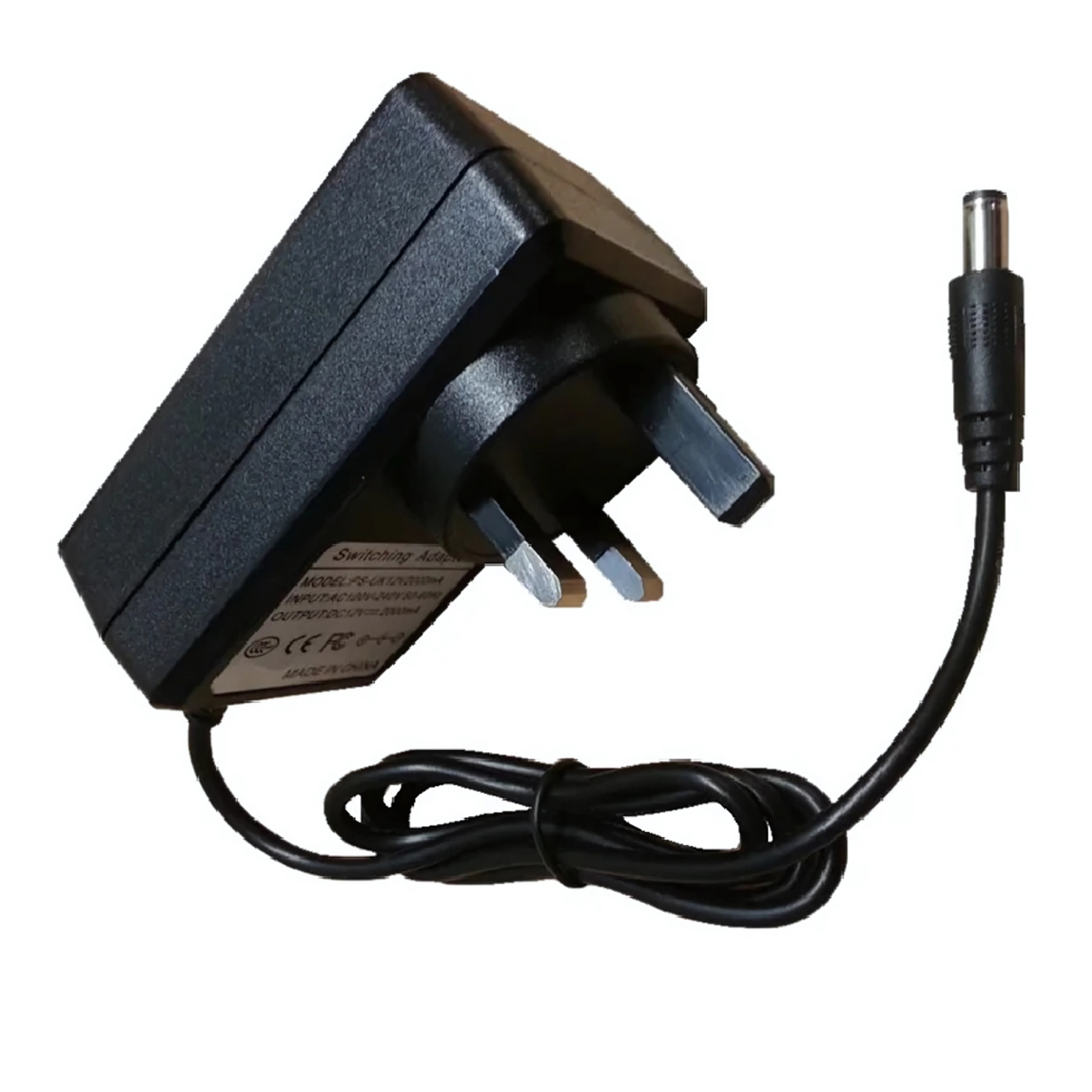 12V 2A Plug Top Power Supply Unit (2.1mm DC Connector) | Reliable PSU for CCTV & Electronics