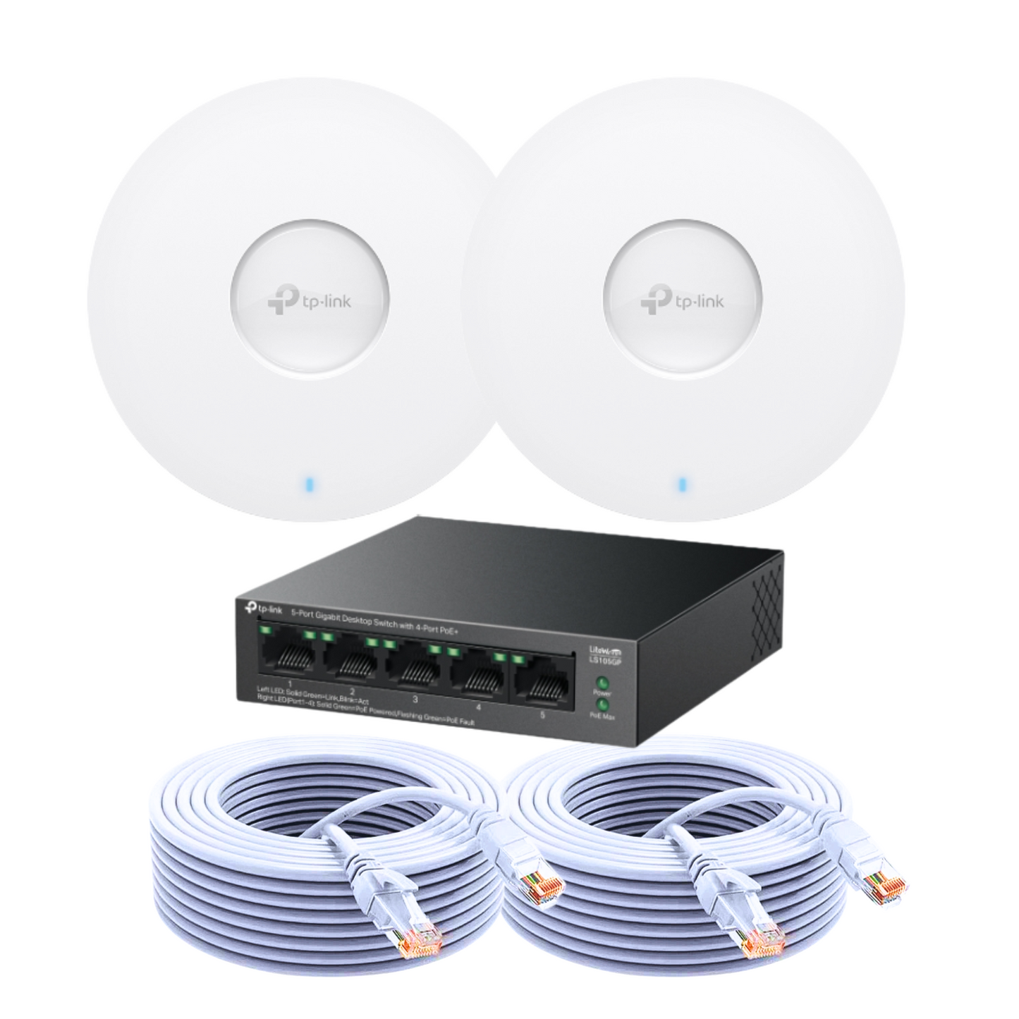 TP-Link WiFi 6 Access Point Bundle | 2-Pack for High-Speed, Reliable Coverage