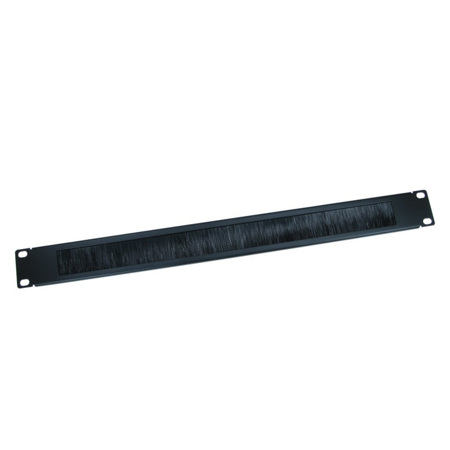 1U 19-Inch Brush Strip Panel | Professional Cable Management Solution with High-Quality Brush Strip