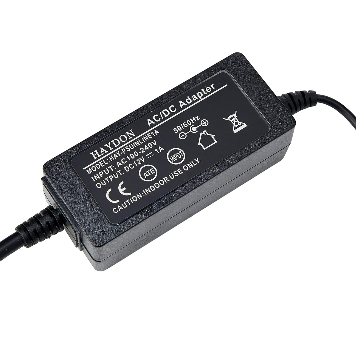 12V 1A In-Line Power Supply Unit (2.1mm) | Ideal for CCTV Security Systems