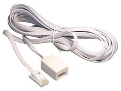 BT Telephone Extension Leads White Cables Direct